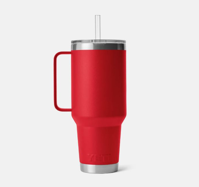 Yeti Rambler 42 Oz Straw Mug | Rescue Red - 888830327807