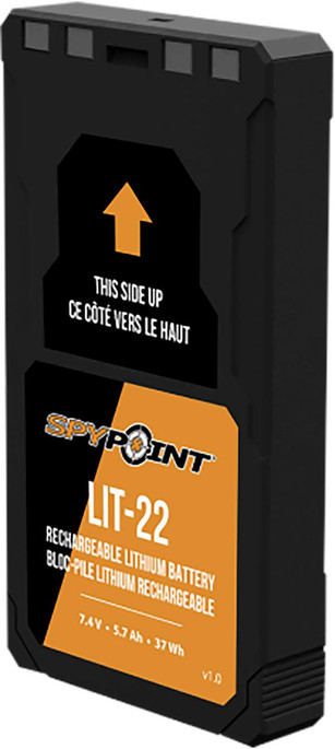 Spypoint LIT-22 Rechargeable Lithium Battery Pack - Twin Pack - 887157023195
