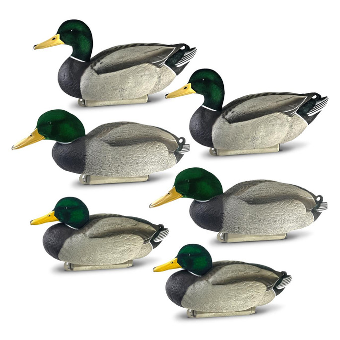 Doa Refuge Series Mallards Flocked Head Cowboy Pack - 609142450515