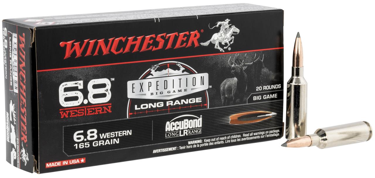 Winchester Expedition Big Game Long Range 6.8 Western 160 Grain 