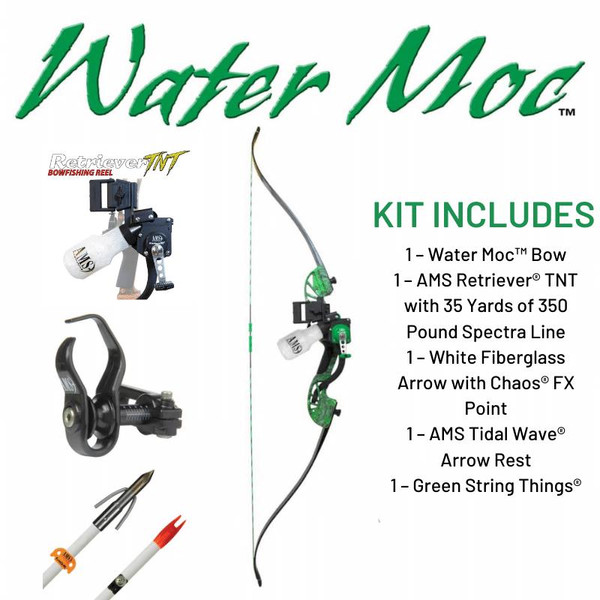 Ams Bowfishing Water Moc Bow Kit - RH - Simmons Sporting Goods