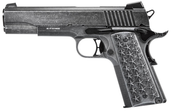 Sig Sauer Airguns 1911 Max Air Pistol Single 4.9 .177 BB Gray/Black 