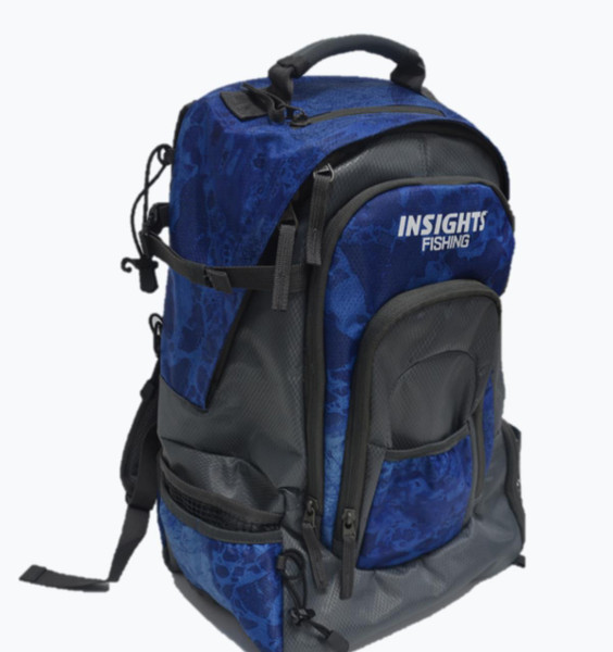 Adult Unisex Large Pro Fishing Tackle Backpack, Blue, 370 - Blue - Bed Bath  & Beyond - 36950893