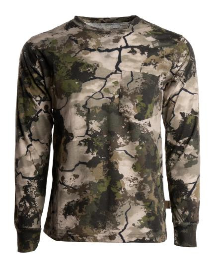 Men's West Virginia Camo Long Sleeve Shirt - State Camo XXXL