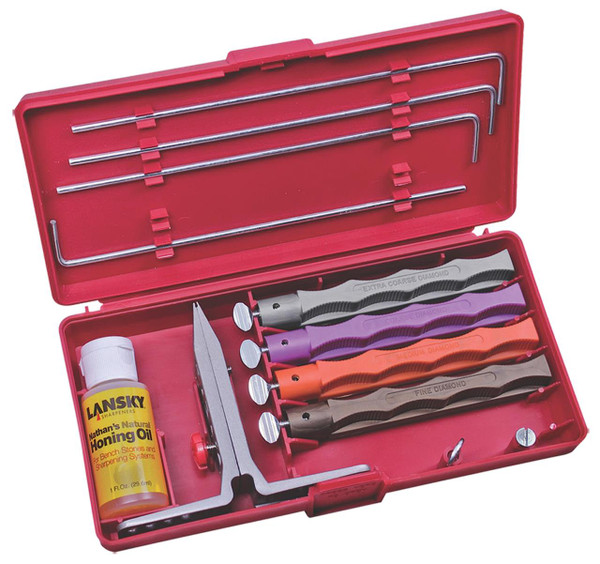 Lansky Deluxe Diamond Knife Sharpening System