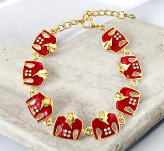 PK412 RED JACKET BRACELET