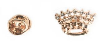 PK007 MINI CROWN PIN