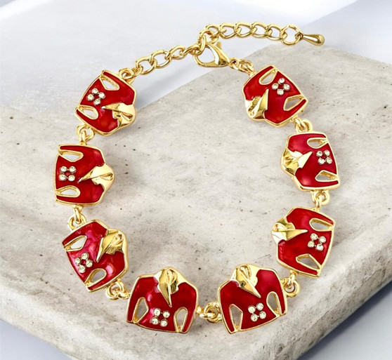 PK412 RED JACKET BRACELET