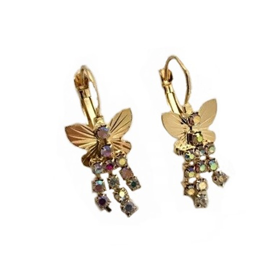 PK324 BUTTERFLY EARRINGS