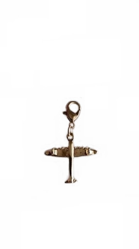 PK458 CHARM AIRPLANE TRAVEL