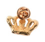 PK508  GOLD CROWN PIN