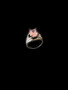 PK731-9 PINK ZIRCON  RING size 9