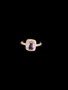 PK730-6 PINK STONE DIAMOND RING size 6