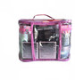 N006 VANITY BAG LARGE CLEAR IRIDESCENT