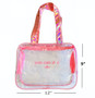 B065 CLEAR IRIDESCENT BAG