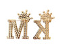 PK525 M K BROOCH