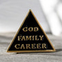 PK134 GOD FAMILY CAREER PIN