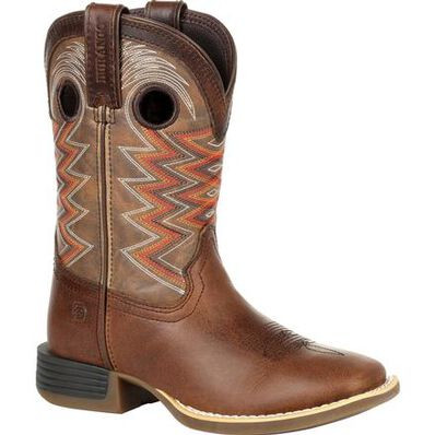 Durango Kid's Western Boot - Brown, 8 Inch Shaft, 7.5 M US Toddler, Rubber Sole - View #5