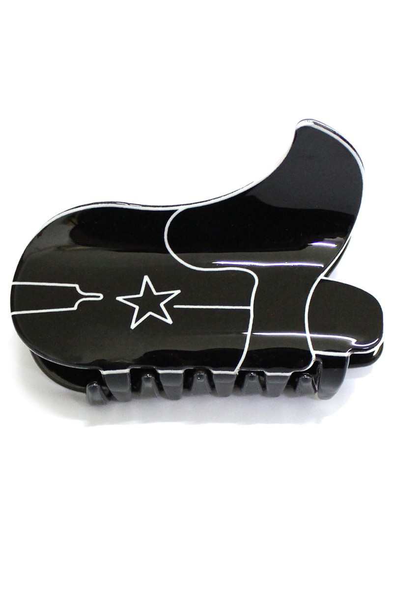 COWBOY BOOT CLAW CLIP FRINGE WESTERN WEAR