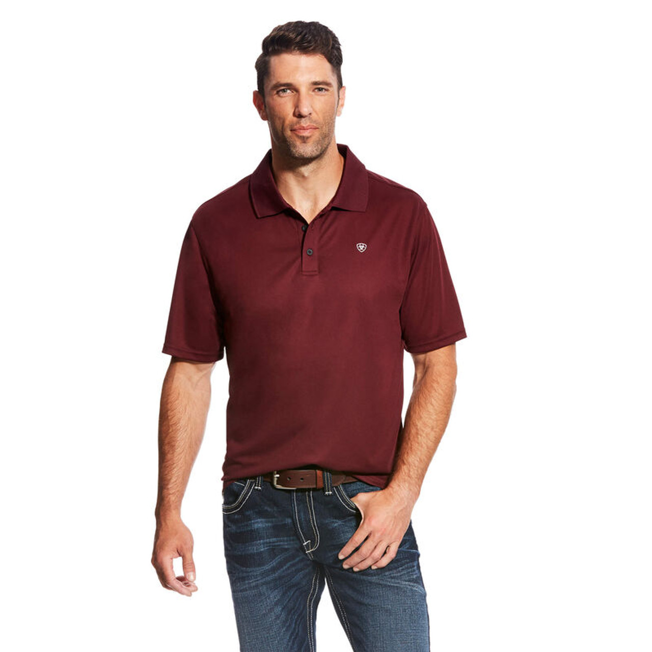 Ariat® Men's Tek Polo Orange