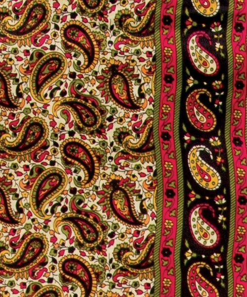 34.5 SATIN PRINT WILD RAG - FRINGE WESTERN WEAR