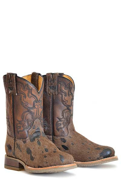 TIN HAUL SHAGGY KIDS BOOT FRINGE WESTERN WEAR