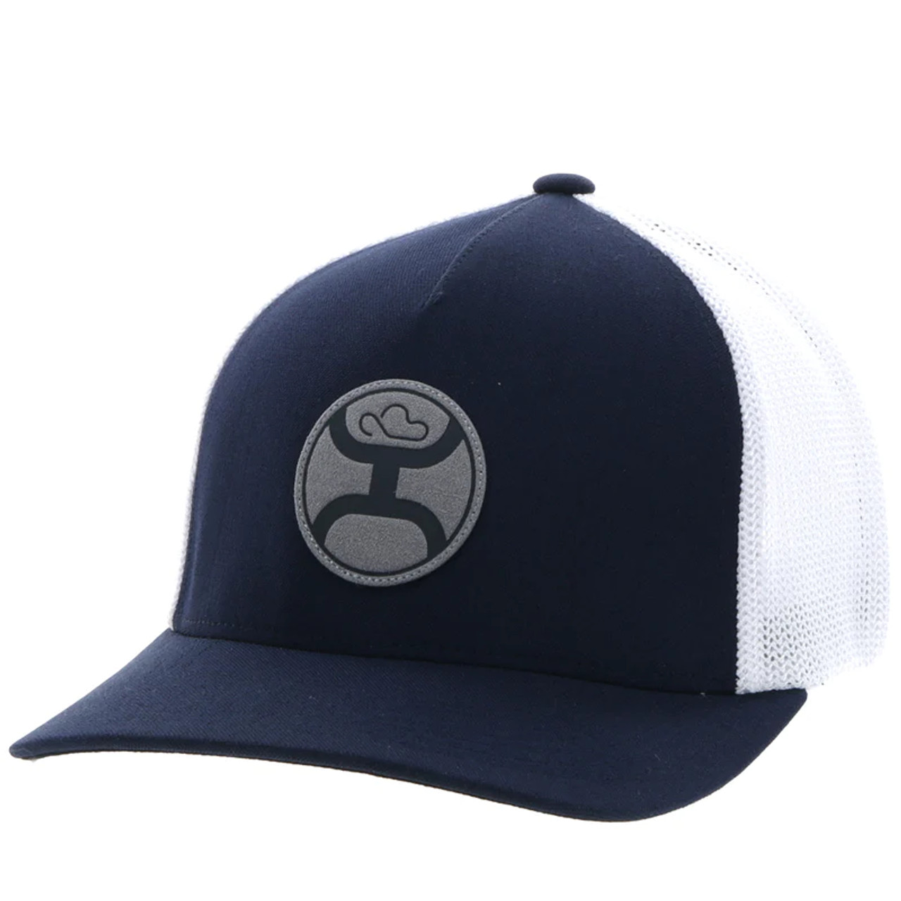 HOOEY Cayman Flexfit Hat Blue - 財布、帽子、ファッション小物