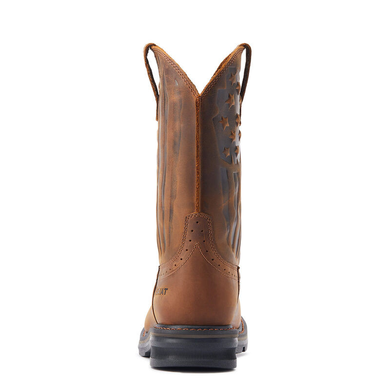 ARIAT SOFT TOE ELECTRICAL HAZARD BROWN BOOT FRINGE WESTERN WEAR