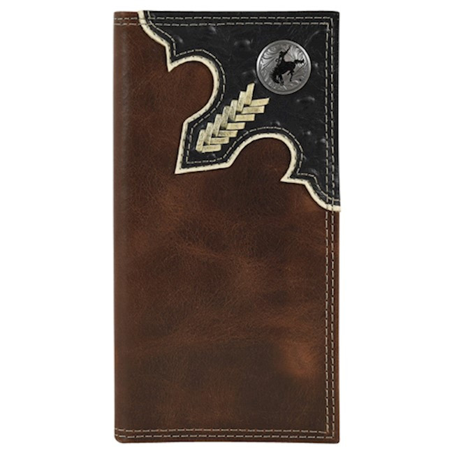 JUSTIN RODEO WALLET W/RAWHIDE FRINGE WESTERN WEAR