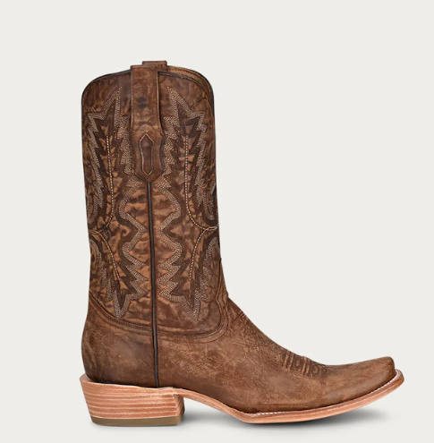 CORRAL A4229 MEN'S NARROW SQUARE TOE BOOT FRINGE WESTERN WEAR