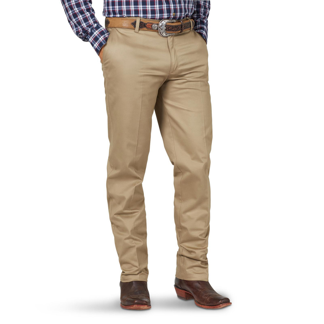 Circle S Mens Navy Polyester Ranch Dress Pants – The Western Company
