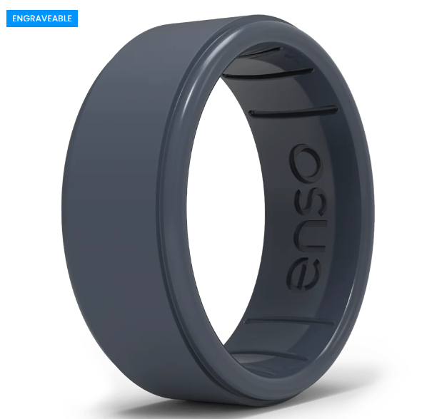 Enso Silicone Ring Slate