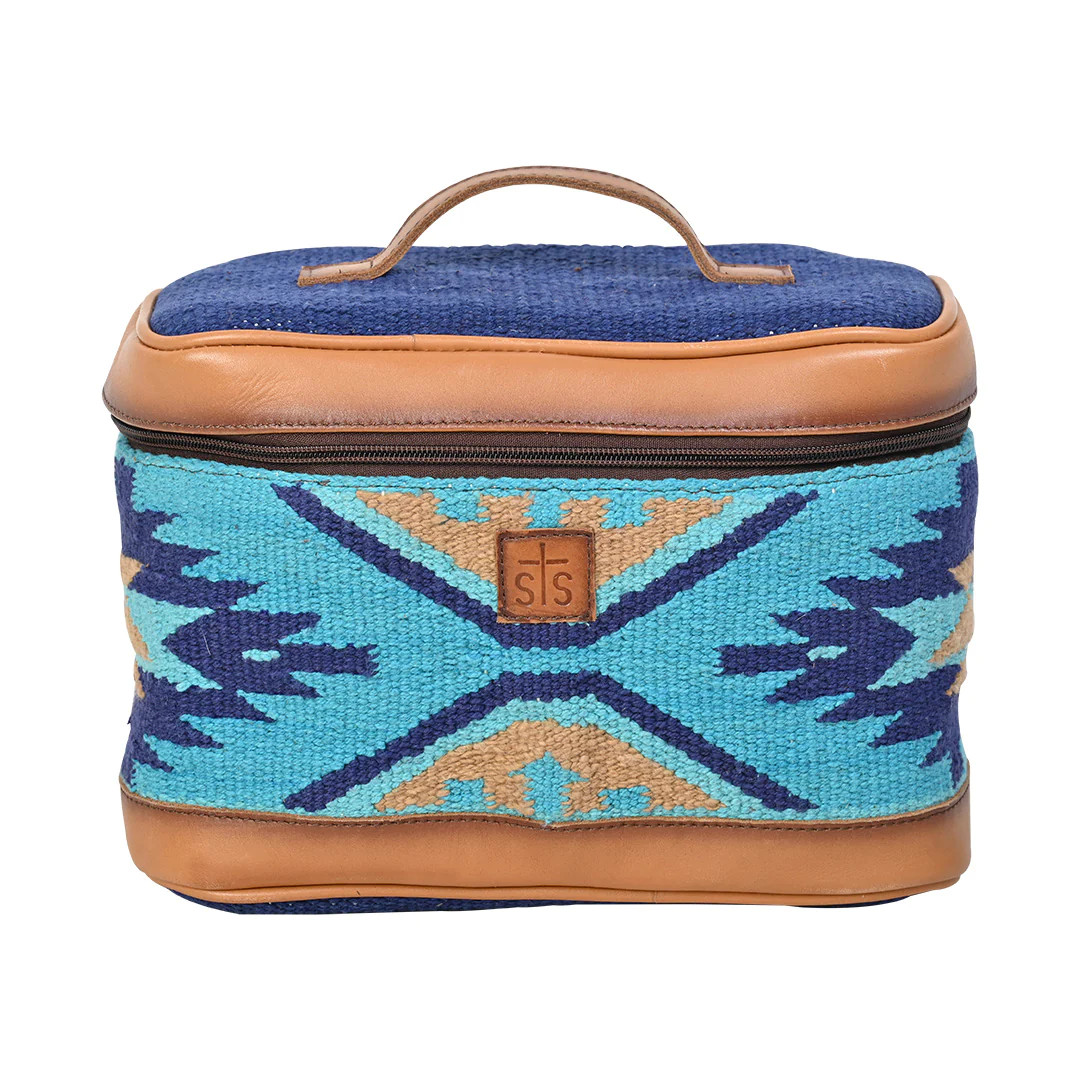 STS Cowhide Train Case