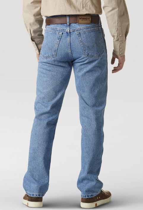 WRANGLER RUGGED WEAR CLASSIC FIT JEAN IN ROUGH WASH - FRINGE WESTERN WEAR