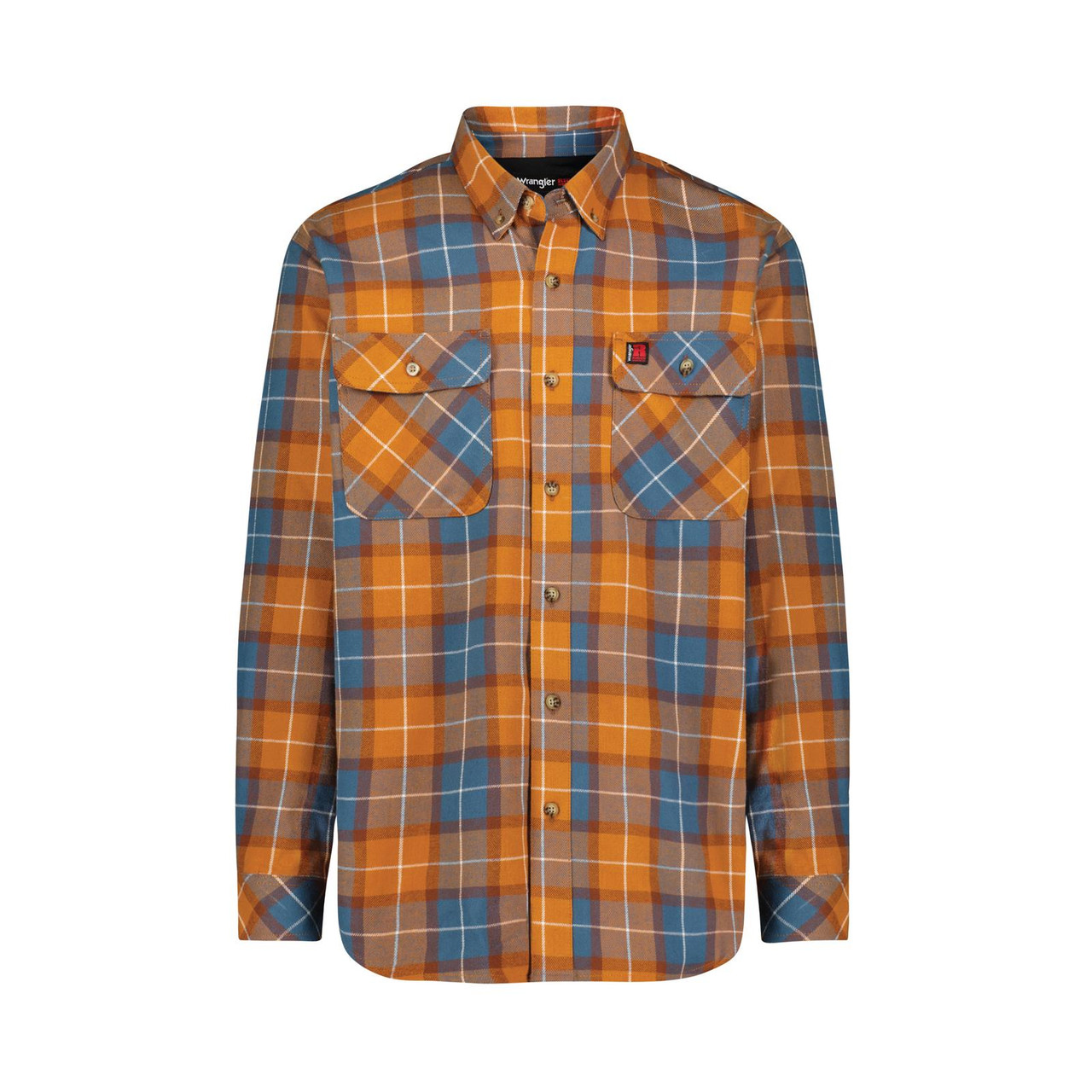WRANGLER MENS RIGGS FOREMAN ADOBE PLAID WORK SHIRT - FRINGE WESTERN WEAR WRANGLER MENS RIGGS FOREMAN ADOBE PLAID WORK SHIRT - FRINGE WESTERN WEAR