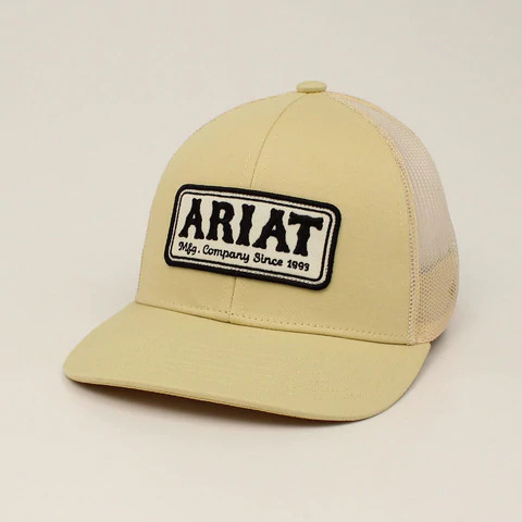 ARIAT LIGHT YELLOW SB HAT - FRINGE 