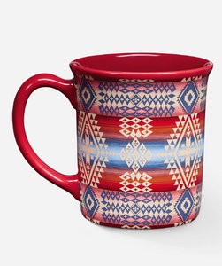 PENDLETON 12OZ HIGH DESERT CERAMIC MUG SET OF 4 - FRINGE WESTERN WEAR