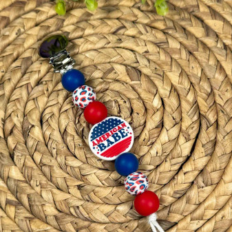 PACI CLIP AMERICAN BABE
