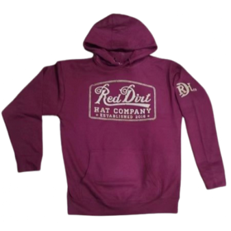 RD MAROON GOLDEN BUCKLEHOODIE