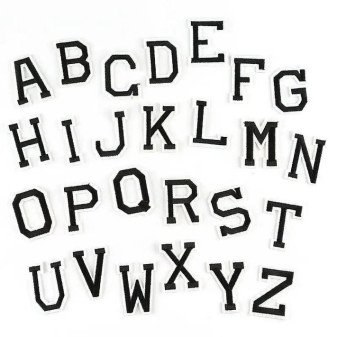 BLACK LETTER PATCHES