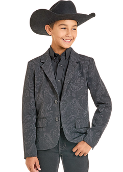 R&R BOYS PAISLEY SPORTSCOAT