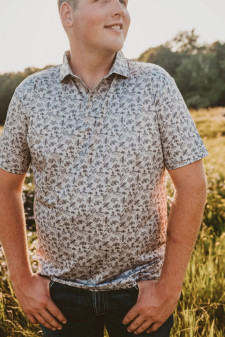 MENS DIESEL DRIP TRACTOR POLO
