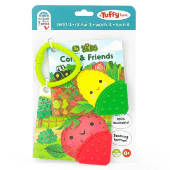 JOHN DEERE 2 PACK CORN & FRIENDS TUFFY BOOKS