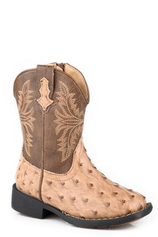 ROPER 09-017-1224-3500 JEB OSTRICH INFANT/TODDLER BOOT