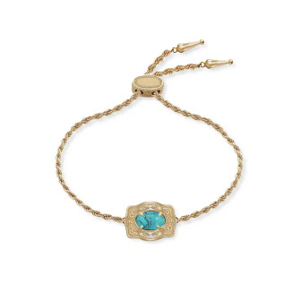 Ultra Mini Belt Buckle Bracelet (Oasis) - Gold Ultra Mini Belt Buckle Bracelet (Oasis) - Gold