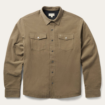 STETSON MENS CORDUROY SHIRT JACKET 