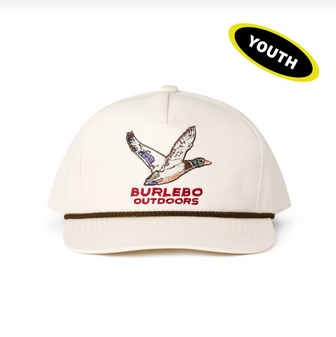 BURLEBO YOUTH OUTDOORS HAT IN PUTTY