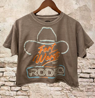 FORT WORTH CROP TEE