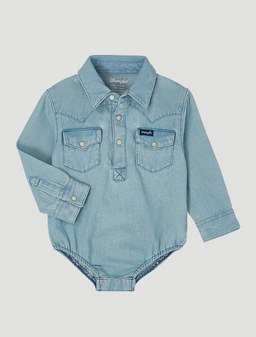 WRANGLER LIGHT DENIM ONESIE