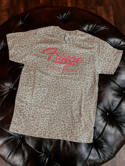ADULT LIGHT CHEETAH PRINT TEES
